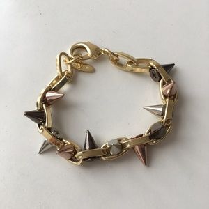 Joomi Lim gold rose gold silver gunmetal bracelet